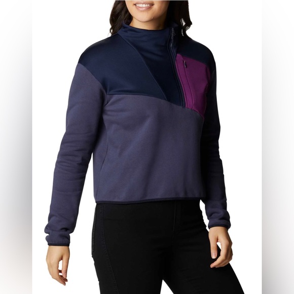 SALE 🎉🎉🎉 Columbia Women's Lodge Hybrid Pullover - Nocturnal - Picture 4 of 4